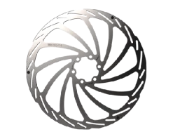 BBB BBS-114 PowerStop Schijfrem Rotor-Zilver-203mm