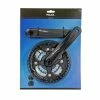 XLC Sunrace MTB -1mm Crankset-Zwart-Zilver-170mm-42x34x24 -Fiets Accessoires Winkel 718426 2 medium