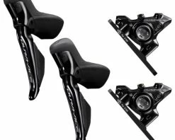 Shimano Dura Ace R9270 Di2 Disc Shifterset Incl. Remklauwen-2x12
