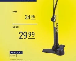 BBB BFP-21 AirBoost Voetpomp